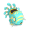 Aquamarine and Almond Seemyool