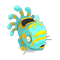 Aquamarine and Golden Seemyool