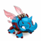Turquoise and Crimson Rhineetle